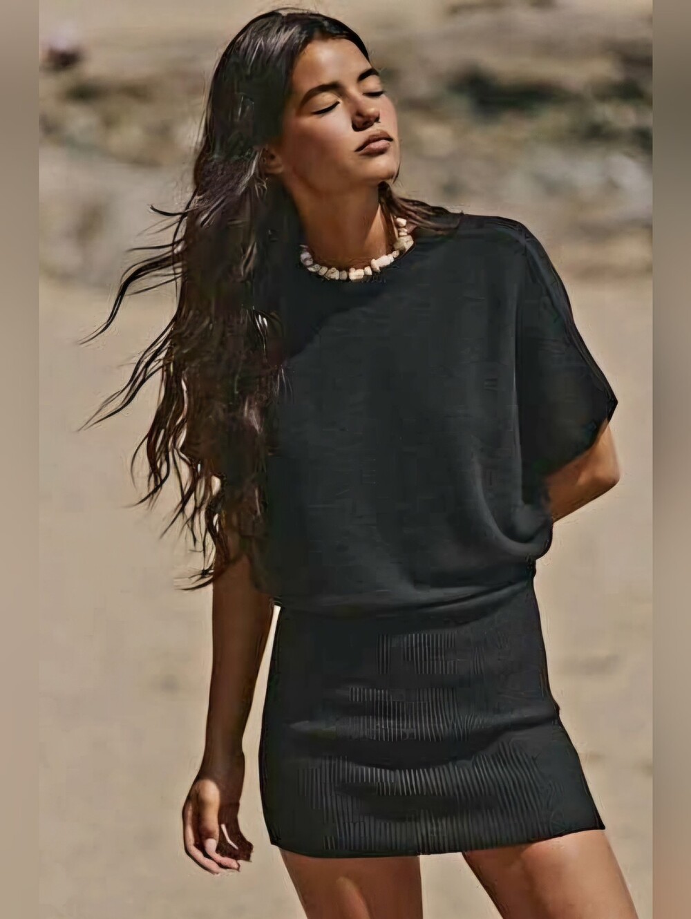 NWT Free People Amara Sweater Mini Dress